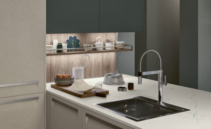 Plan De Travail De Cuisine En Quartz