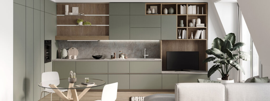 Cuisine Ouverte sur le Salon