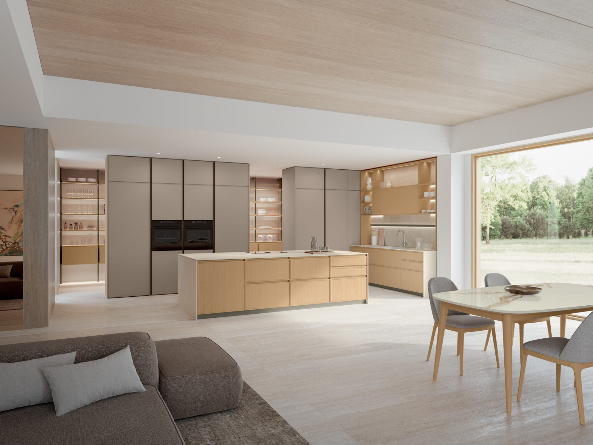 cuisine beige